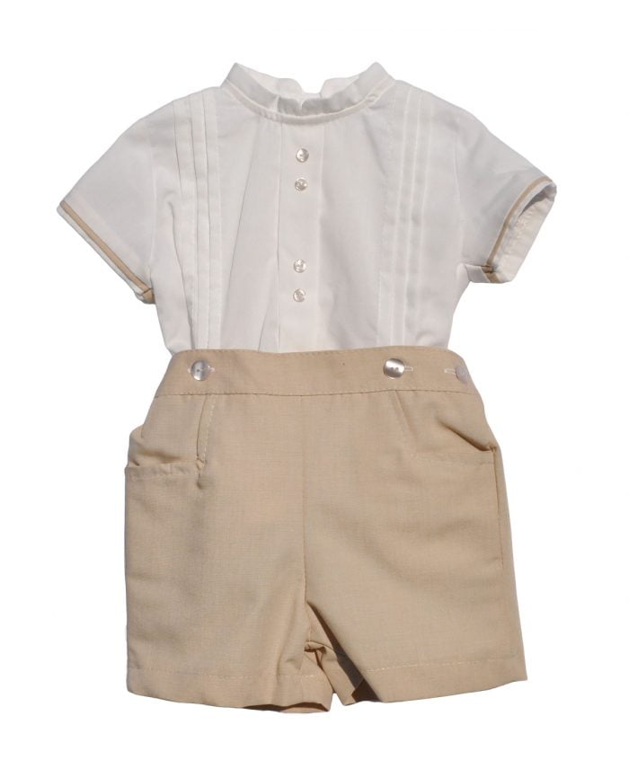 baby boy shirt & short - baby boy clothes uk