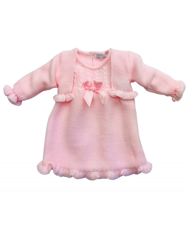Baby Blue Amar Three Pieces Knitted Outfit For Newborn Copy